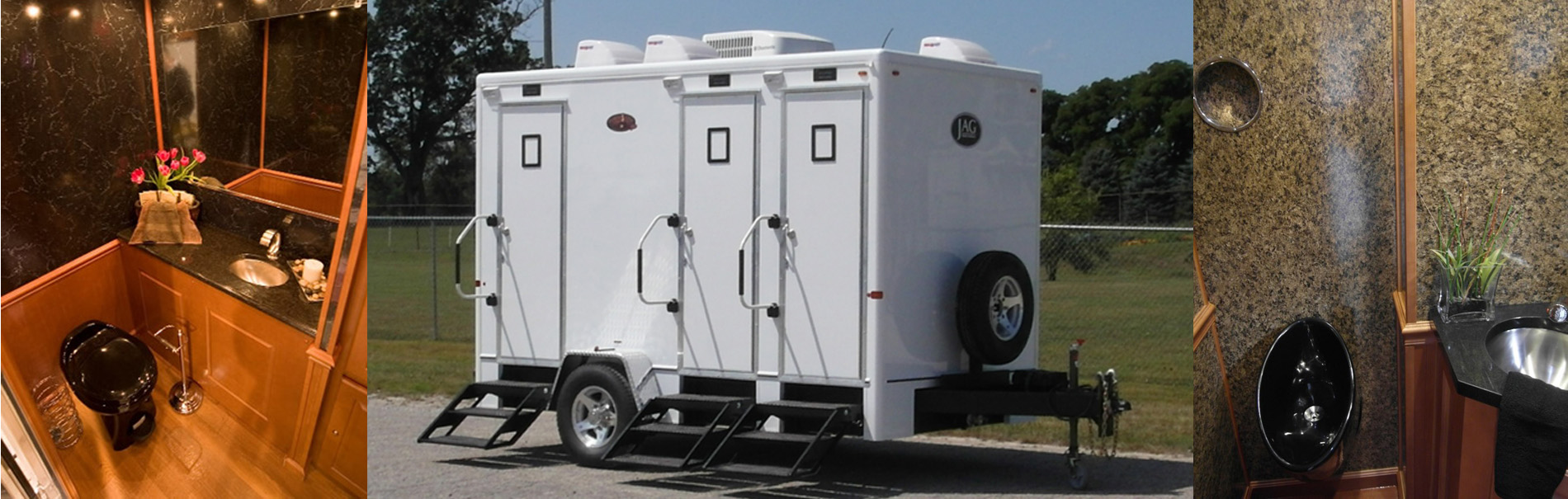 Reliable Rental Inc. | Mobile Restroom Trailer